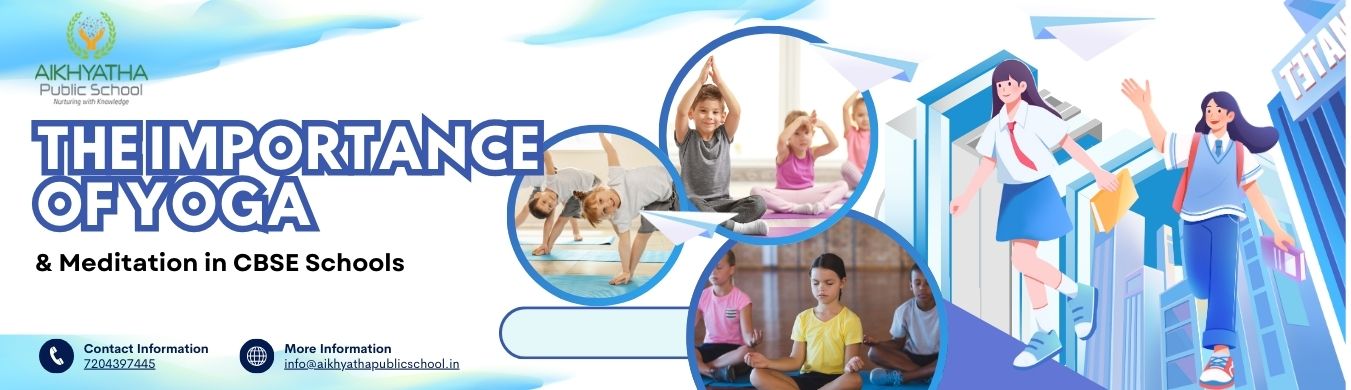 Yoga and meditation in CBSE schools